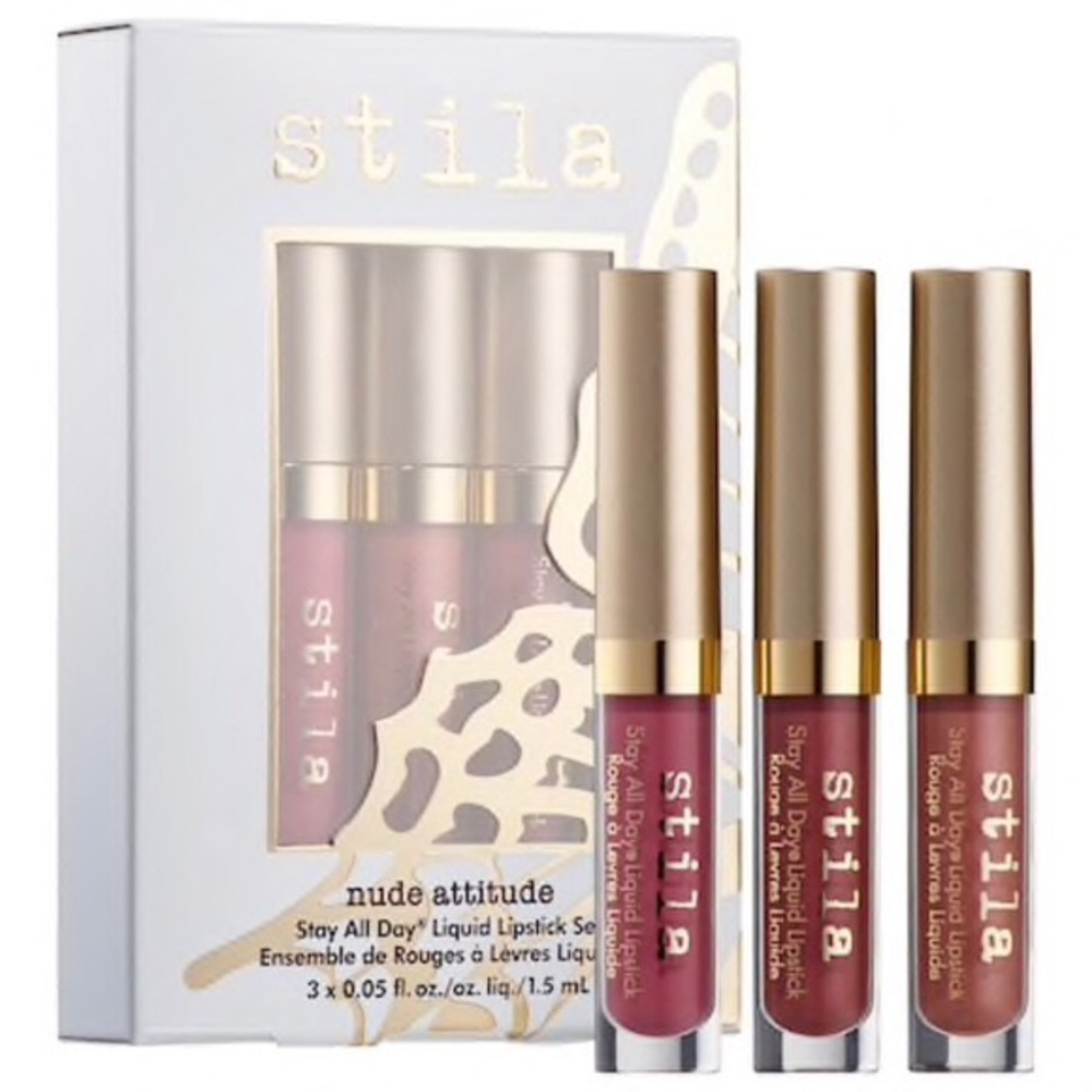 Stila Nude Attitude💋Lip Set